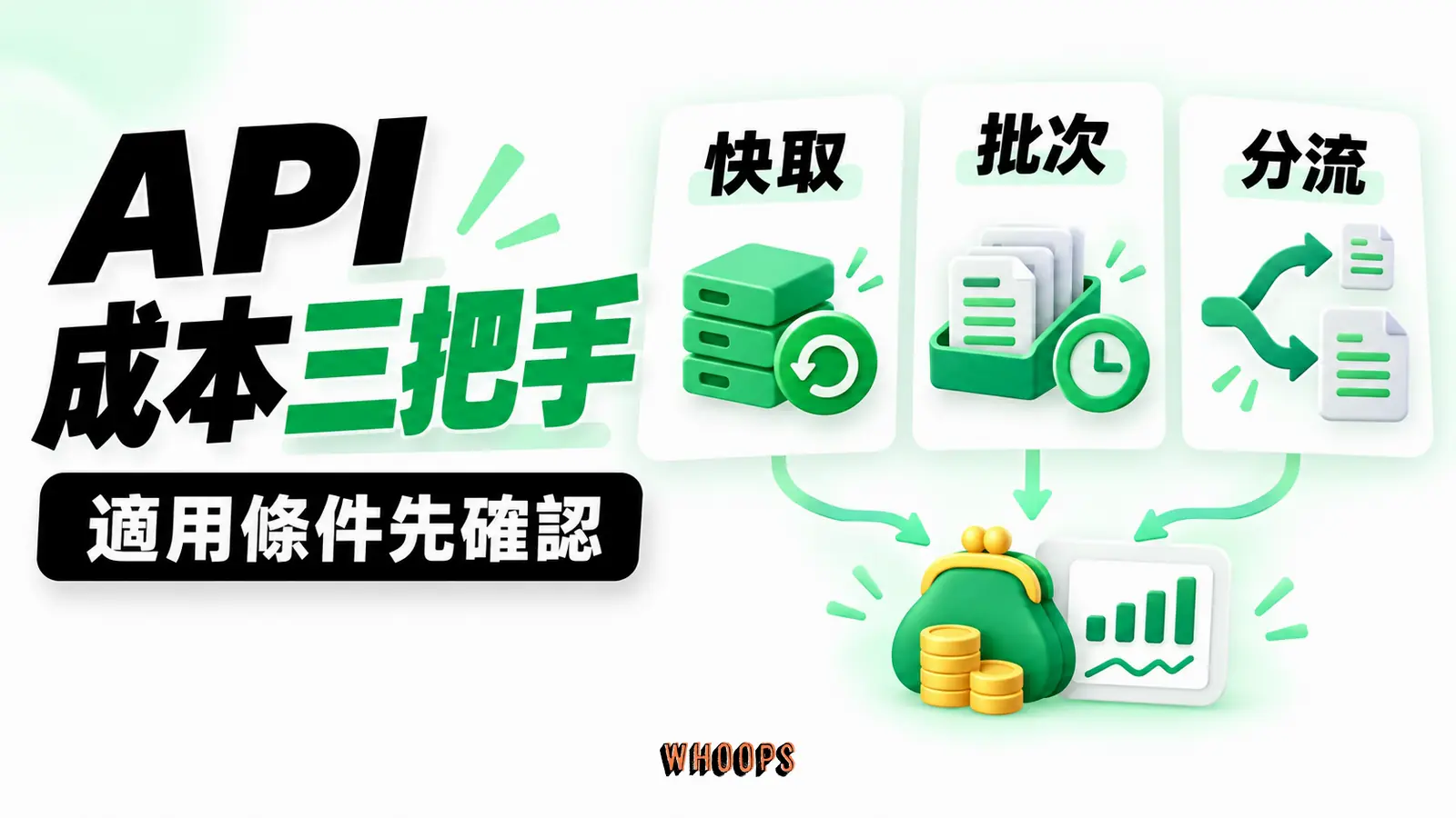 API 成本三把手:快取、批次、分流