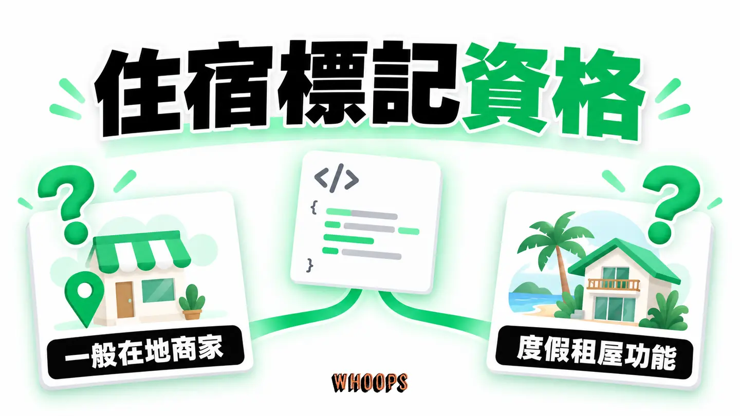 住宿標記資格:schema.org 描述與 Google 特殊版位資格分開判斷。