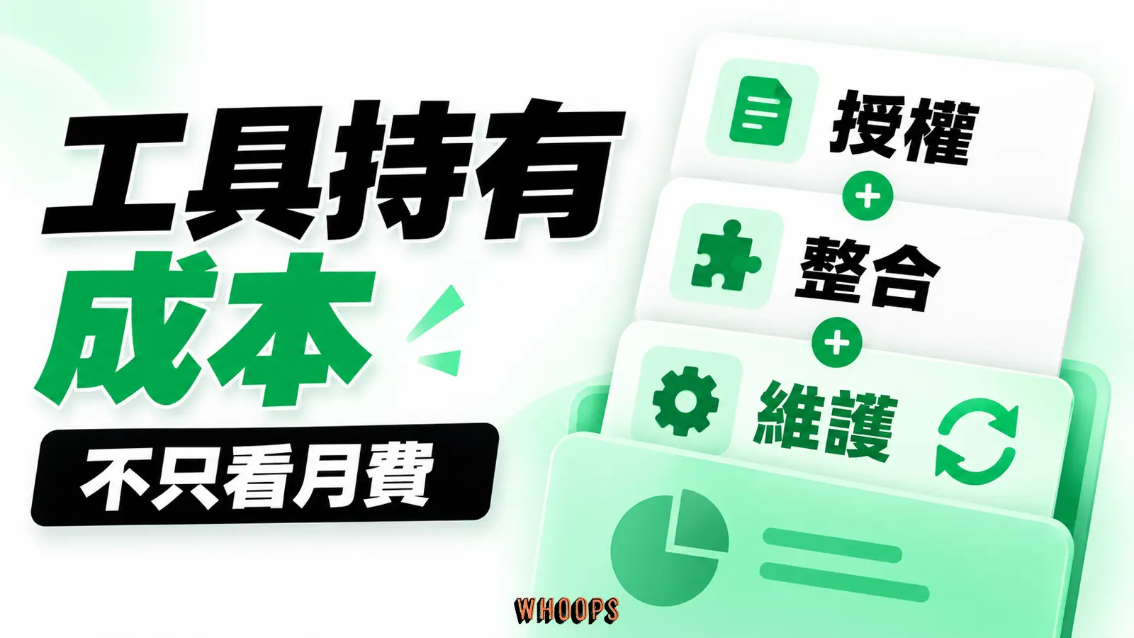 授權、整合、維護與人員訓練列為每年成本，API 改版是待規劃風險。
