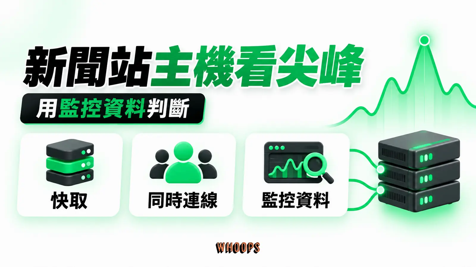新聞站主機看尖峰:快取、同時連線、監控資料
